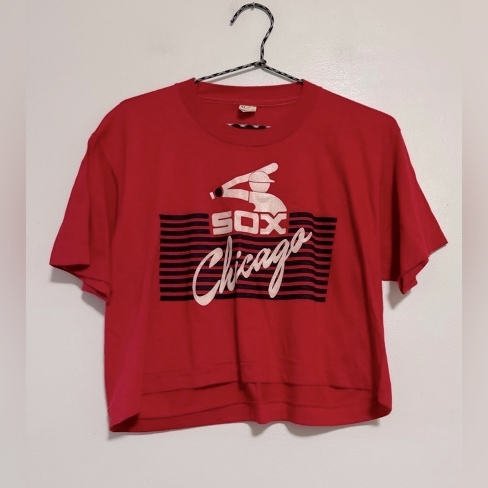 Vintage Chicago White Sox Cropped Tee - Size XL